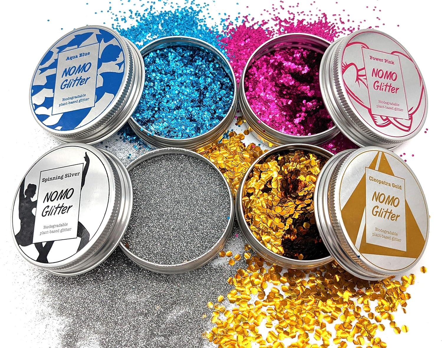 5. NOMO Plant Based Biodegradable Glitter